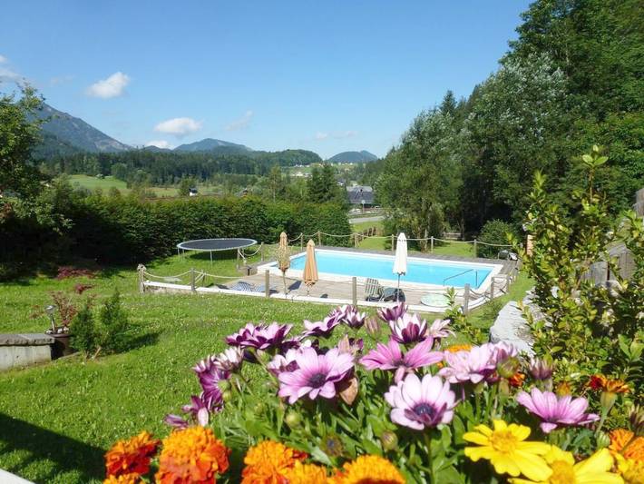 Ferienhaus für 2 Personen, mit Balkon und Terrasse sowie Garten und Pool in Faistenau - 4