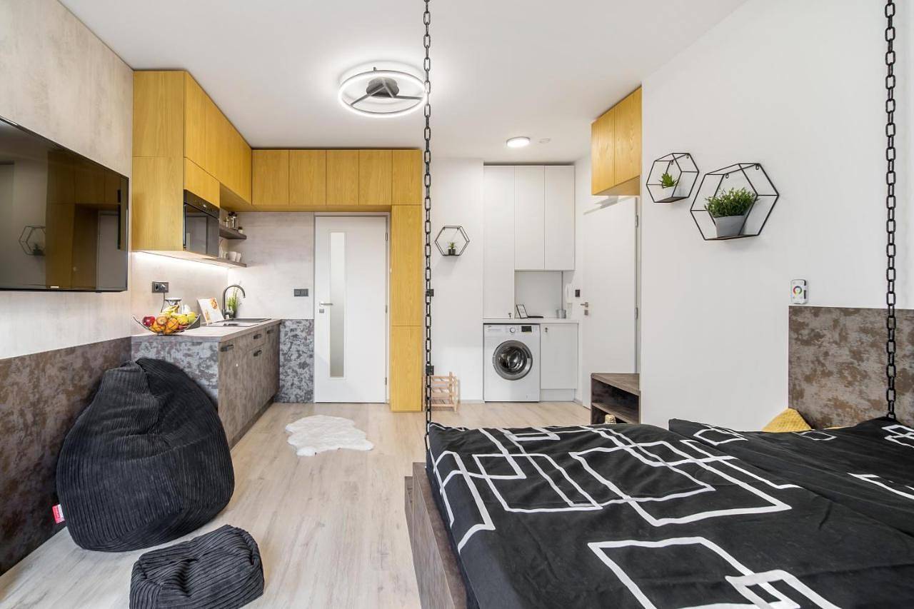 Appartement entier, Internesto Brno Krenova in Brno, Région de Moravie-du-Sud