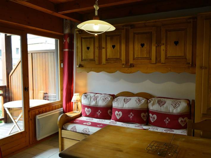 Gîte pour 4 personnes, avec balcon à Crest-Voland - 3