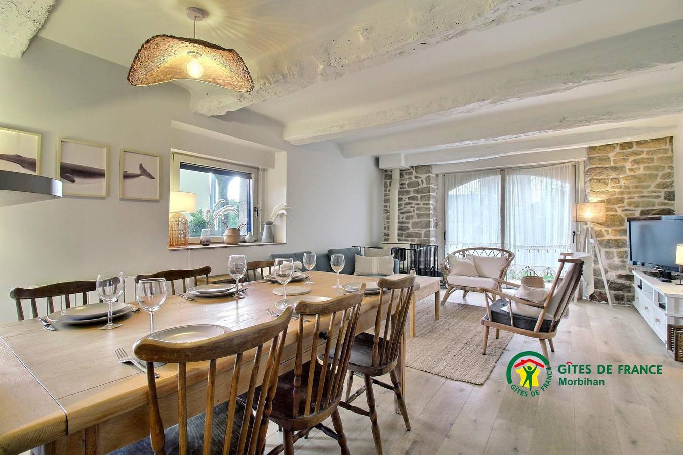 La Maison de Keraudran in Ploemel, Côte des Mégalithes