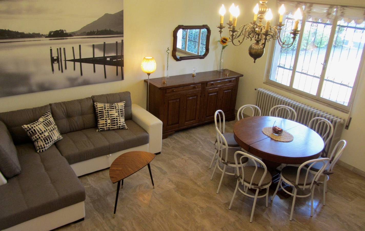 Villa Iconi am Gardasee, Villa 5 Gehminuten vom Strand entfernt in Lido di Manerba, Manerba del Garda