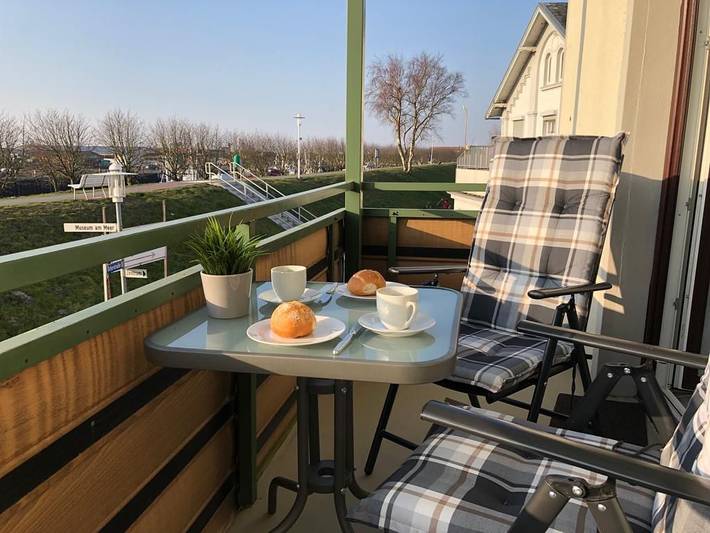 Ferienwohnung für 4 Personen, mit Seeblick und Balkon, kinderfreundlich in Büsum - 4