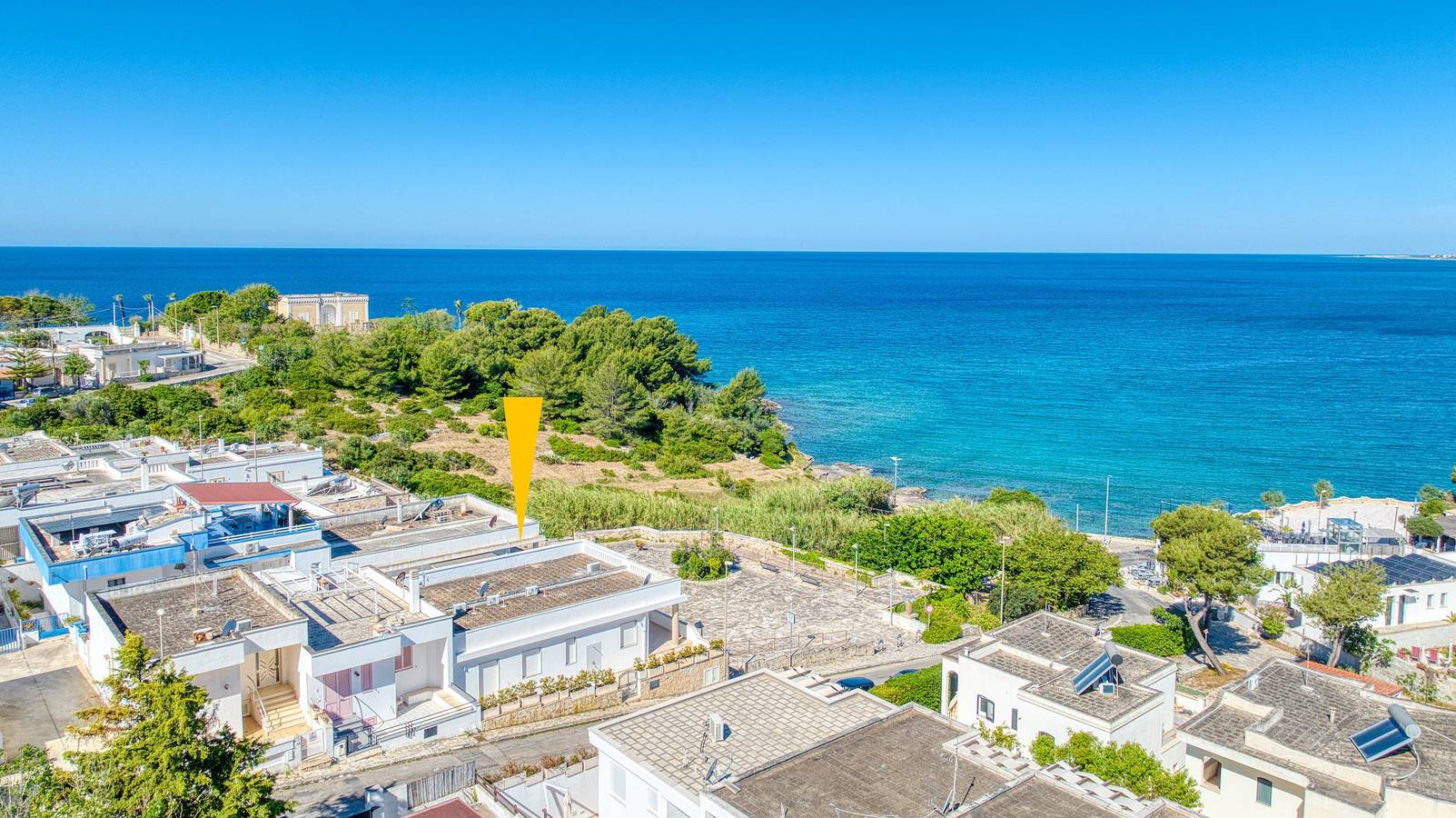 Appartamento intero, Appartamento 'Baia Dei Sogni - Petra' con vista mare, Wi-Fi e aria condizionata in Marina di San Gregorio, Patù