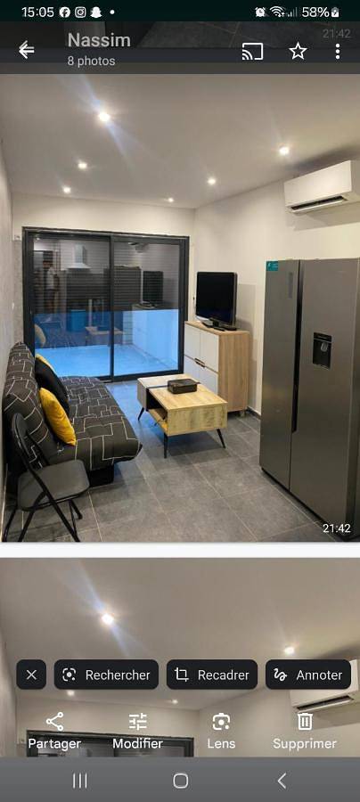Appartement de vacances pour 3 personnes, avec terrasse