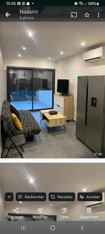 Gîte pour 3 personnes, avec terrasse à Tourbes