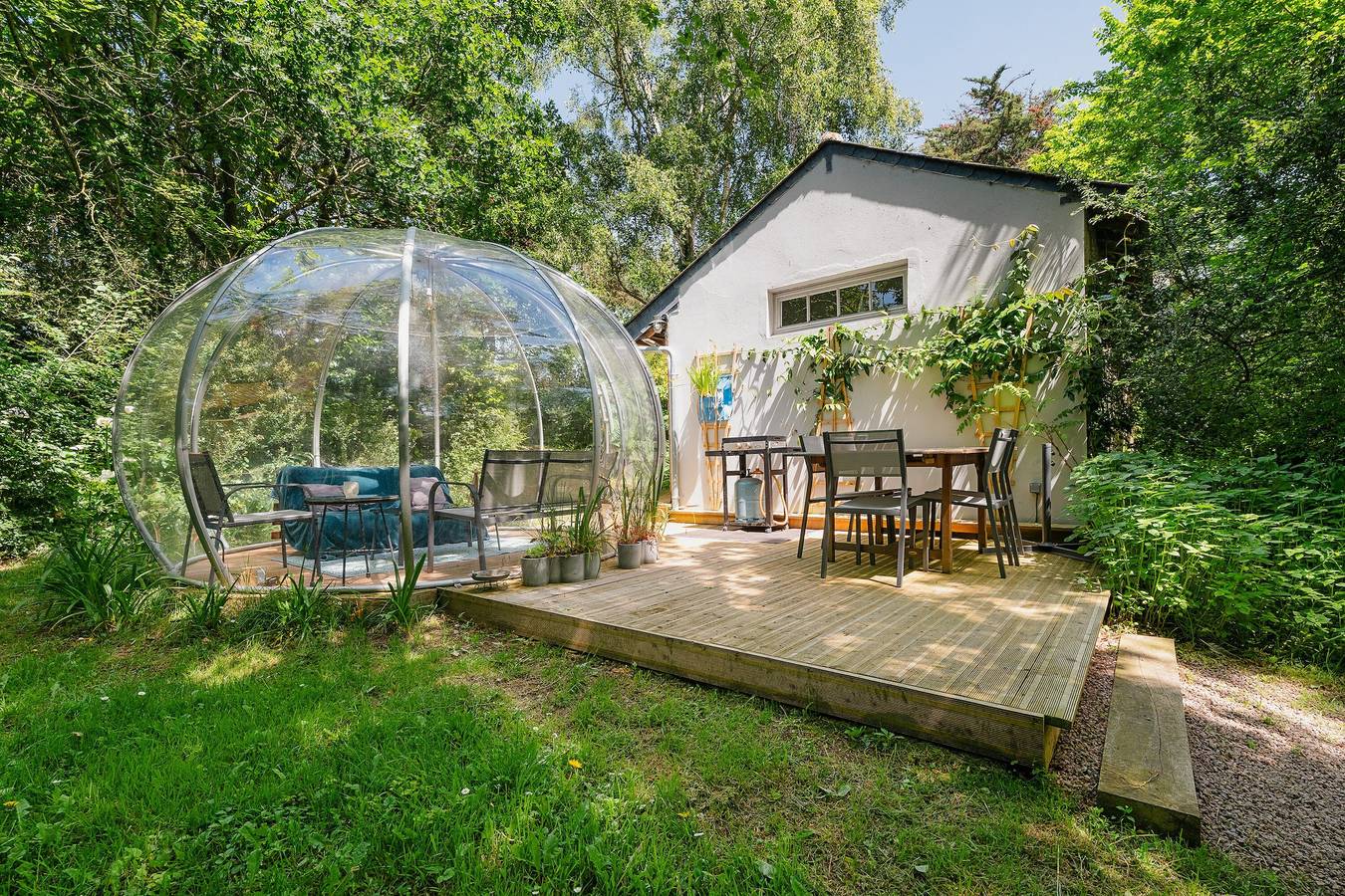 Casita de campo "Gîte La Marinière" con terraza y jardín privados in Plurien, Côte d’Émeraude