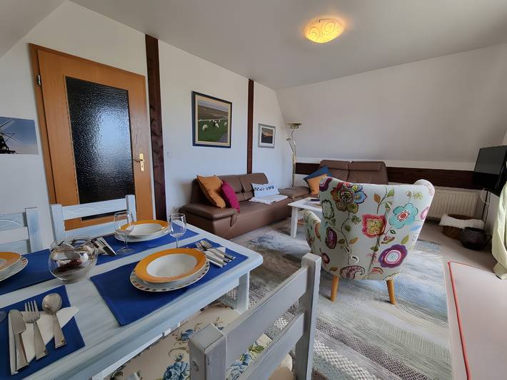 Ferienwohnung für 4 Personen, mit Balkon in Pellworm - 3