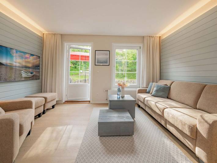 Ganze Ferienwohnung, Alberts Koje - Alberts Koje - besonders idyllisch gelegenes Schwedenreihenhaus im Seebad Bansin in Bansin, Heringsdorf
