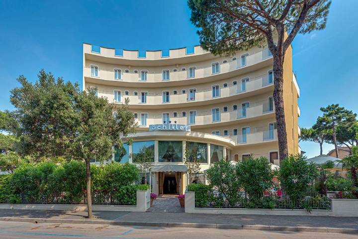 Hôtel pour 2 personnes, avec piscine ainsi que vue et jardin, animaux acceptés à Cervia - 3
