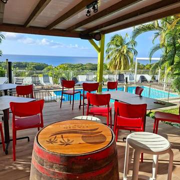 Villa pour 8 personnes, avec jardin ainsi que piscine et vue à Deshaies