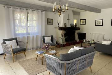 Villa pour 8 Personnes dans Saint-Cyr-sur-Mer, Région de Toulon, Photo 3