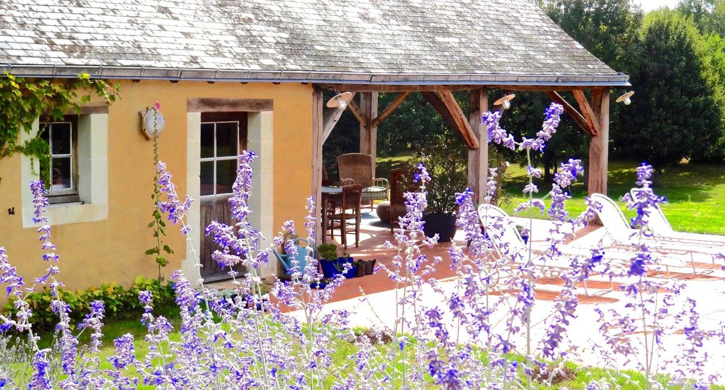 Castillerie - pool house - Chambre in Saint-Vincent-du-Lorouër, Sarthe