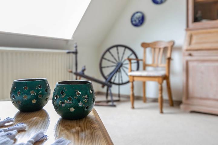 Ganze Wohnung, Ferienwohnung 'Nis Puk' mit privater Terrasse, Gemeinschaftsgarten und Wi-Fi in Rodenäs, Nordfriesland