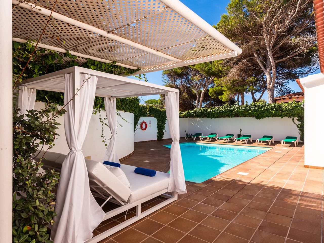 Modern family house in Cala en Bosc with private pool in Cala en Bosc, Ciutadella