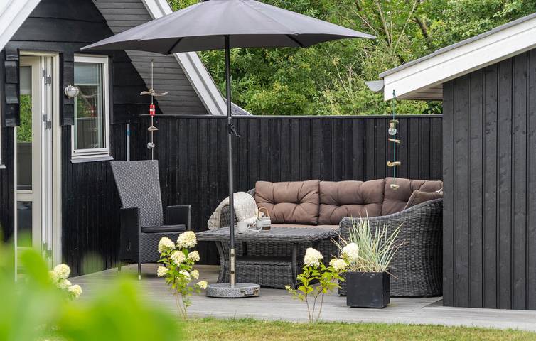 Ferienhaus für 6 Personen mit Terrasse in Kærgården, Limfjord in Nordjütland