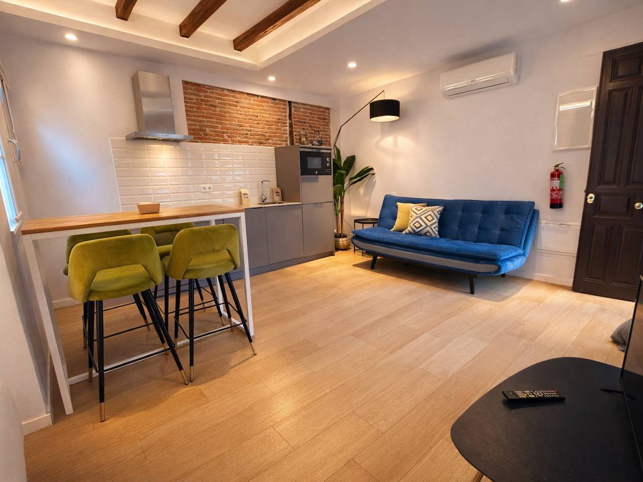 Ganzes Studio, Modernes Studio in Madrid mit Klimaanlage und Wlan - Kapazität 4 Pers. in Arganzuela, Madrid