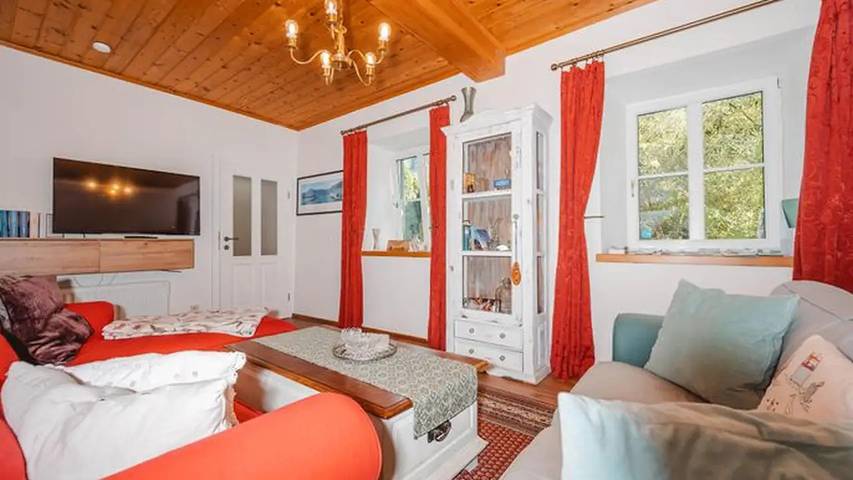Ferienhaus für 6 Personen, mit Garten