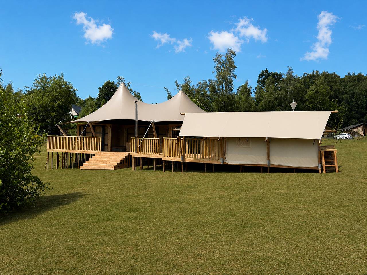 Wb Resort Gmbh — Glamfield Lodge Deluxe mit Hot Tub | 6 Pers. in Wilsum, Landkreis Grafschaft Bentheim