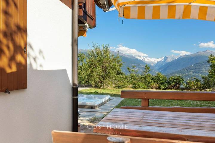 Gîte pour 6 personnes, avec jardin et jacuzzi à Savièse - 3