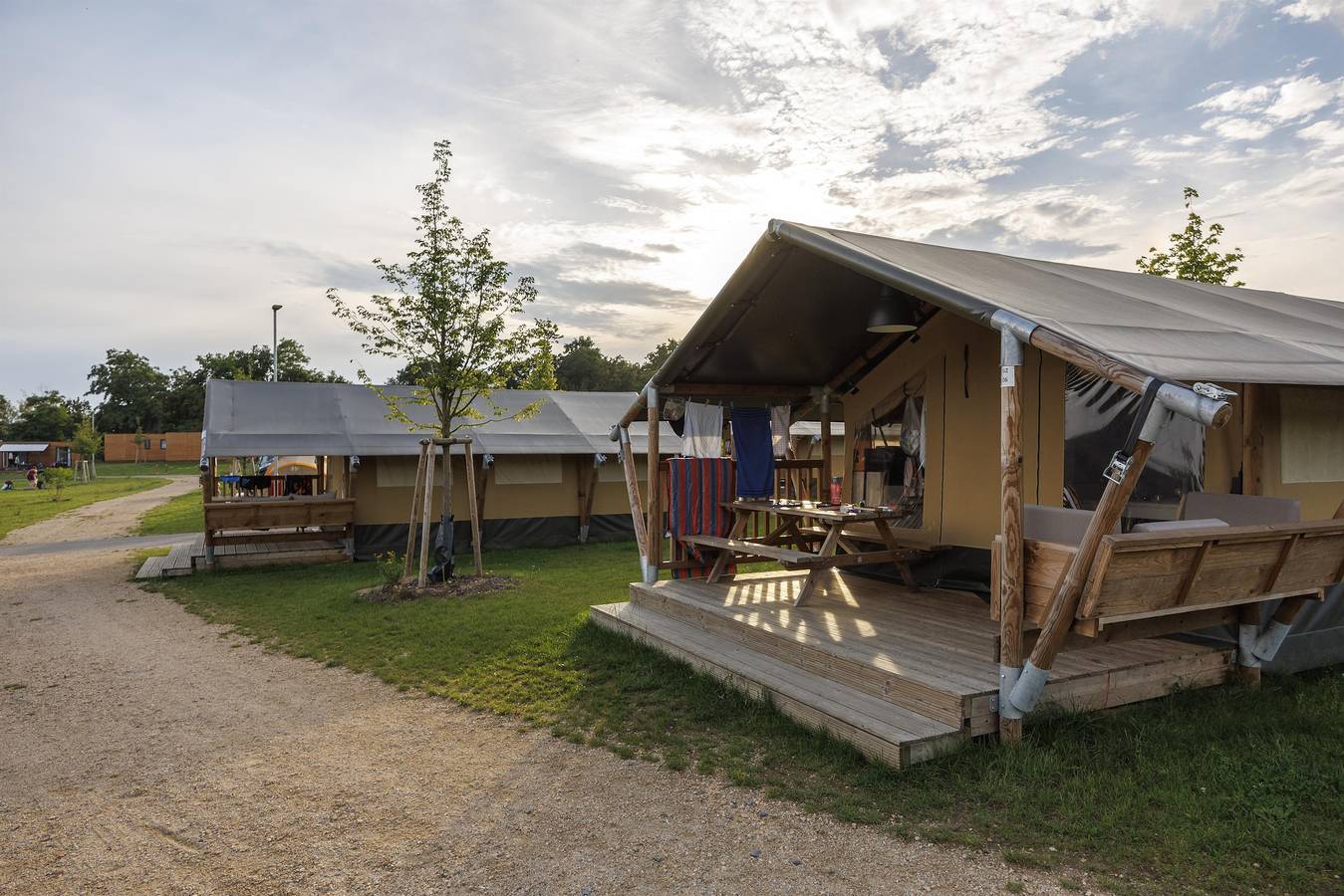 Glamping Zelt mit Bad - 4 Pers. (groß) in Prenzlau, Uckermark