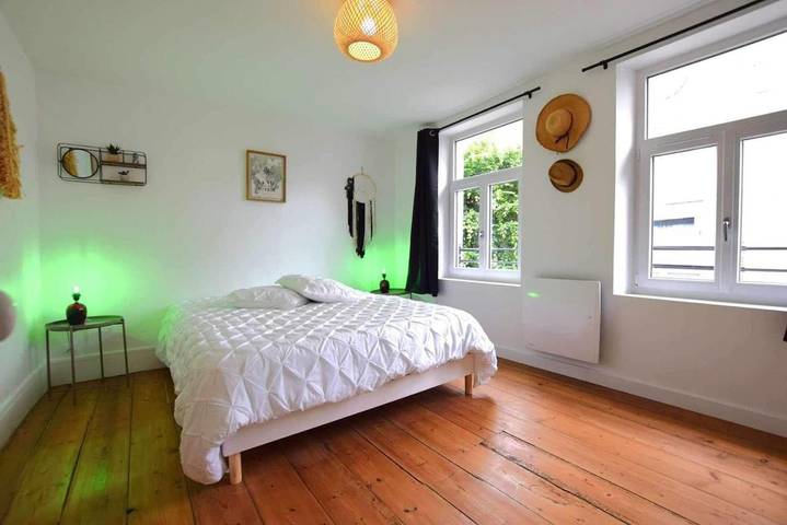 Maison de vacances pour 6 personnes, avec jardin et vue