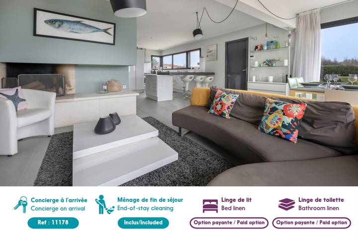 Location de vacances pour 6 personnes, avec balcon et jardin à La Plaine-sur-Mer - 3