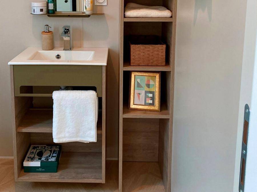 Camping Le Nid d'Eté - Mobilhome 4 personnes - Mobil-home Cocoon 4 personnes 1 chambre 20m² in Olonne-sur-Mer, Les Sables-d'Olonne