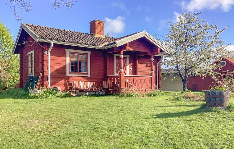 Hus för 4 Personer, med sjöutsikt samt terass och trädgård, med husdjur i Dalarna