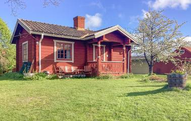 Ferienhaus für 4 Personen, mit Terrasse und Garten sowie Seeblick, mit Haustier in Dalarna