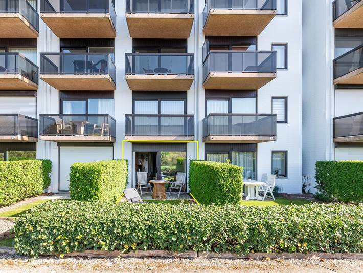 Apartamento entero, Apartamento de vacaciones para 4 personas con jardín in Koksijde-Bad, Koksijde