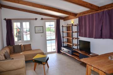 Cottage pour 2 personnes, avec piscine ainsi que jardin et bassin pour enfant dans Province d'Antalya