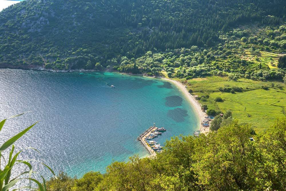 Villa per 14 persone con balcone/terrazza in Platrithias, Grecia