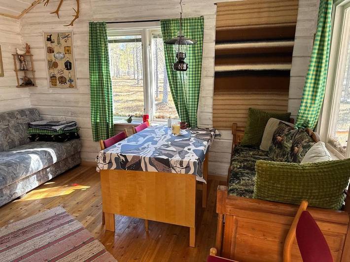Chalet für 2 Personen, mit Sauna und Ausblick, mit Haustier in Lappland (Schweden) - 3
