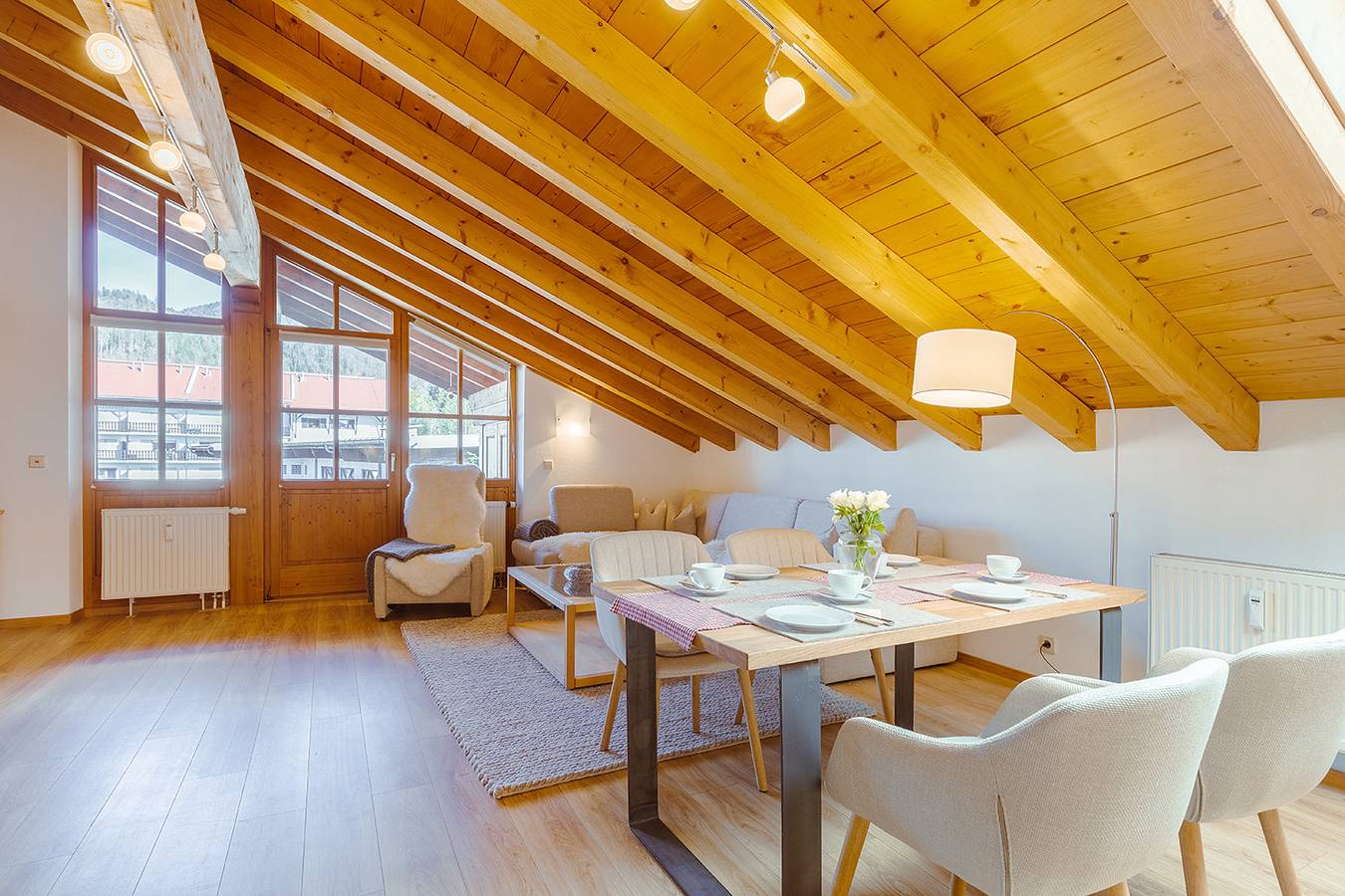 Ganze Ferienwohnung, Chalet Weißlofer - Komfortable Zwei-Raumwohnung mit Balkon in Reit im Winkl, Bayerische Alpen