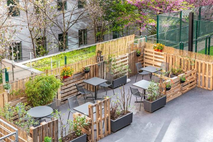 Apartamento para 3 personas, con terraza y vistas, Se admiten mascotas en París