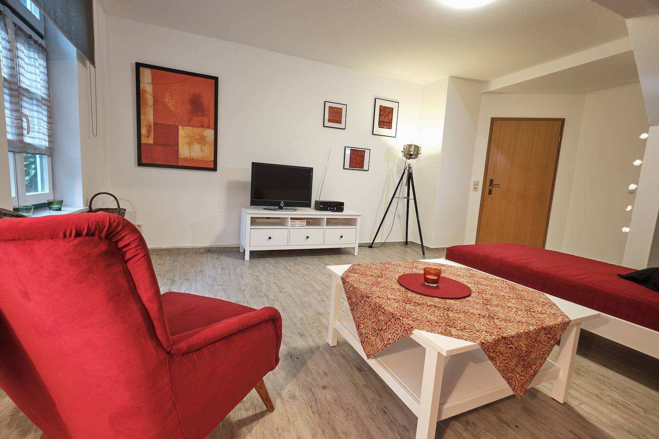 Appartement de vacances entier, Appartement de vacances pour 3 personnes avec jardin in Dettmannsdorf, Recknitz-Trebeltal