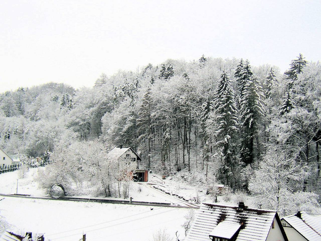 Gästehaus Grau - Doppelzimmer mit Balkon (Etagendusche/Wc) in Egloffstein, Frankenalb