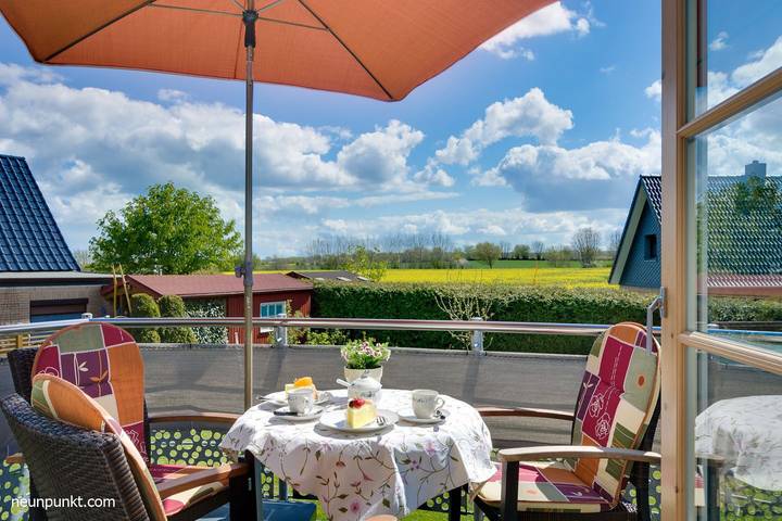 Ferienwohnung für 3 Personen, mit Balkon in Winnemark