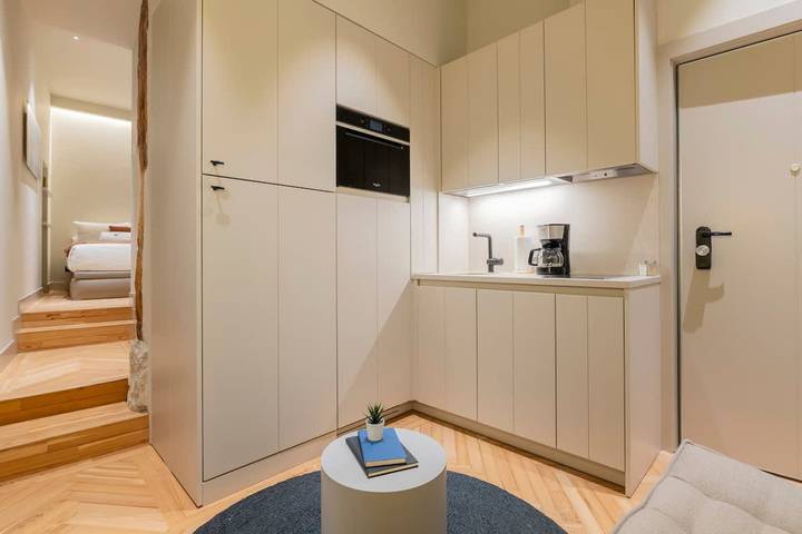 Apartamento para 2 personas, con balcón, Familias con niños en Palacio Real Madrid