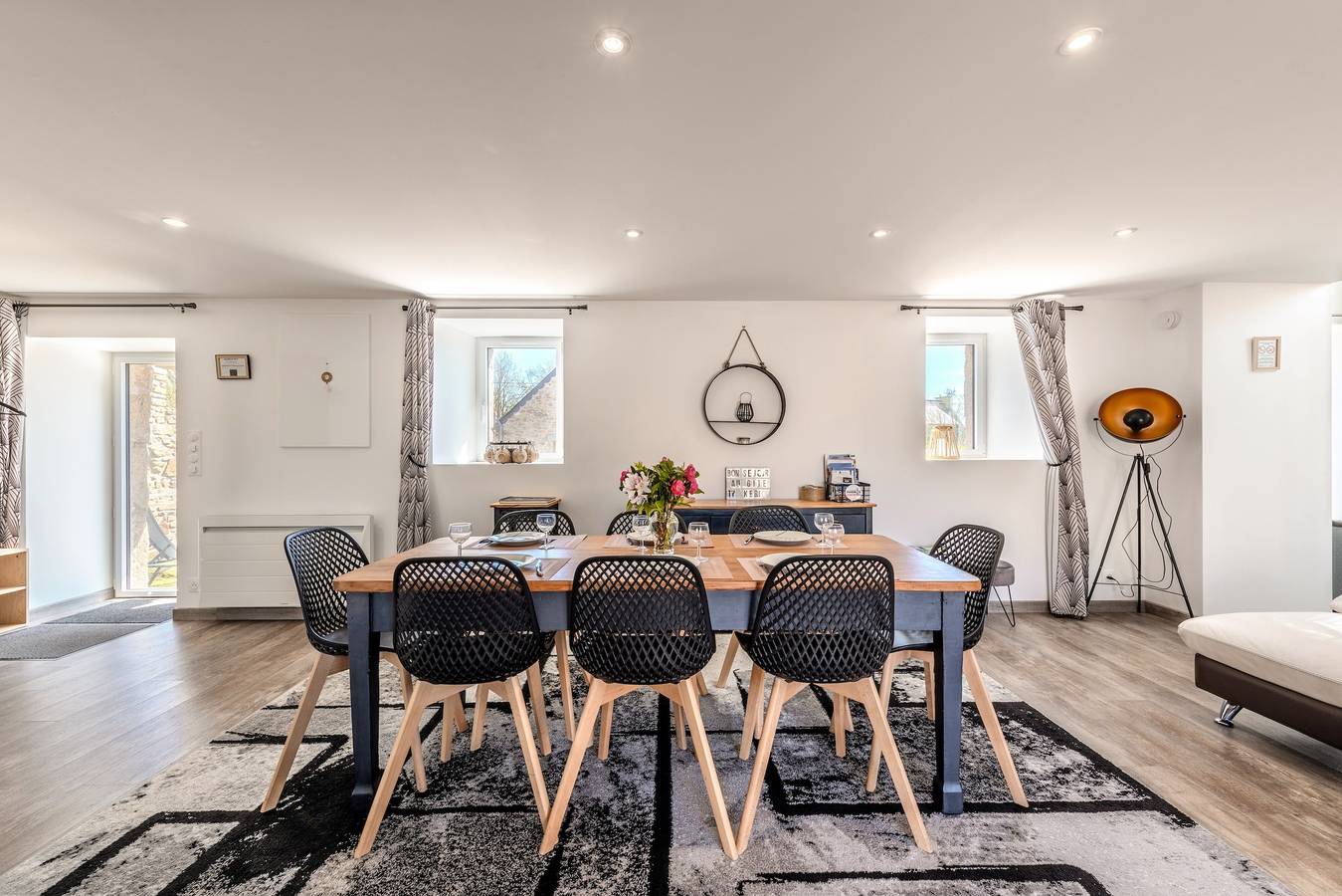 Casa 'Gite 8 Pers Au Calme - 9kms Plages' con Terraza Compartida, Jardín Privado y Wi-Fi in Guilers, Región de Brest