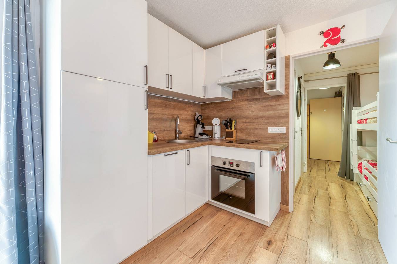 Estudio entero, Apartamento acogedor con balcón y vistas a la montaña in Vénosc, Les Deux Alpes