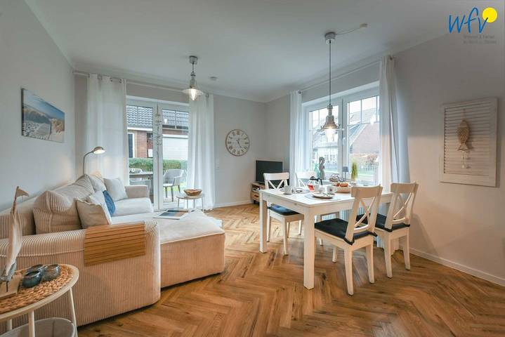 Ferienwohnung für 4 Personen, mit Garten und Terrasse auf Langeoog