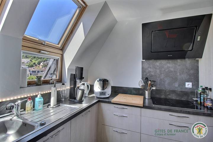 Gîte pour 4 personnes, avec terrasse ainsi que jardin et sauna à Plérin - 4