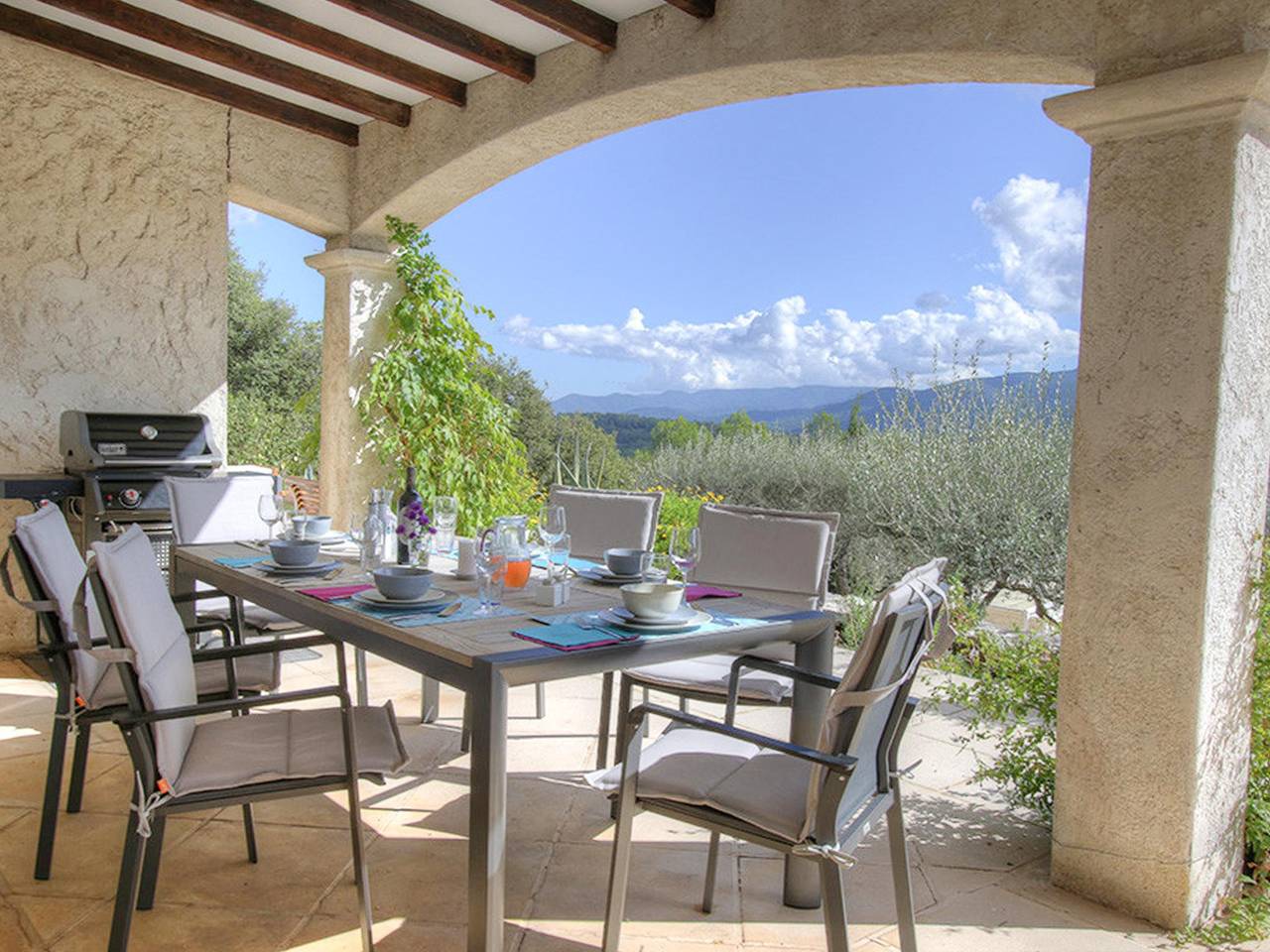 Villa with panoramic views and large pool in Pignans, Región Brignoles