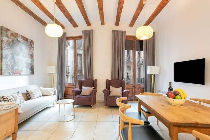 Ferienwohnung für 6 Personen, mit Balkon - 1
