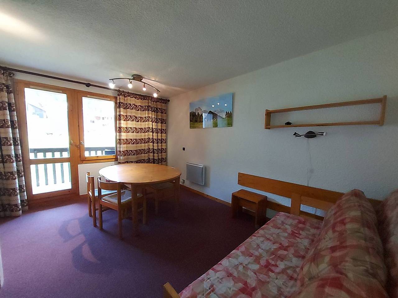 Apartamento entero, Apartamento admite mascotas, vista montaña - 5 pers. in Valmorel, Les Avanchers-Valmorel