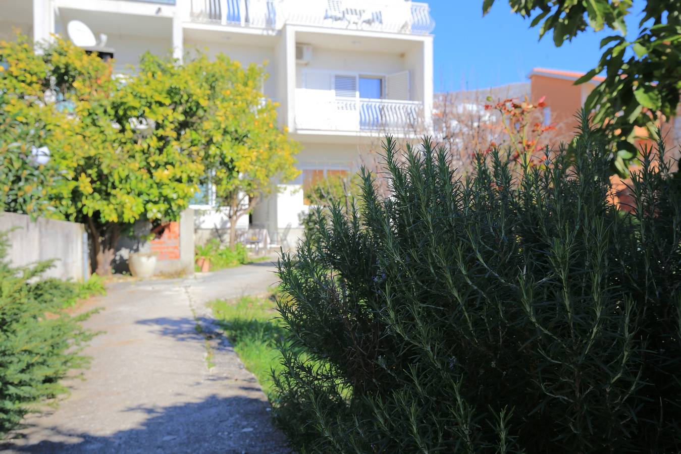 Ganze Wohnung, 1-Zimmer-Ferienwohnung mit Balkon und Meerblick Podstrana (Split) A-23954-a in Grljevac (Podstrana), Podstrana