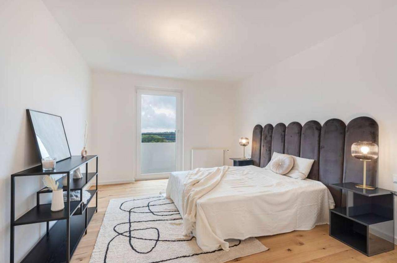 Appartement entier, Penthouse 12 Stock Panorama Flughafen Muc in Freising, Hopfenland Hallertau