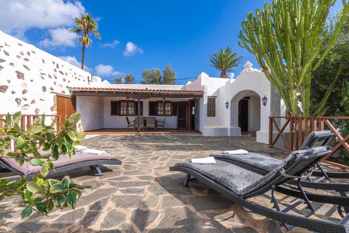 Casa de vacaciones para 6 personas, con Balcón además de Terraza y Jardín en Ingenio