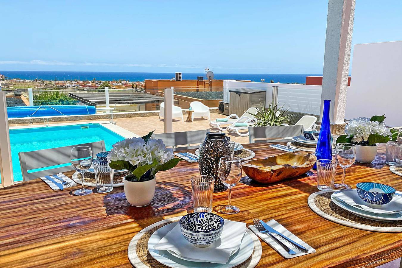 Villa voor 6 personen met terras in Las Salinas, Antigua